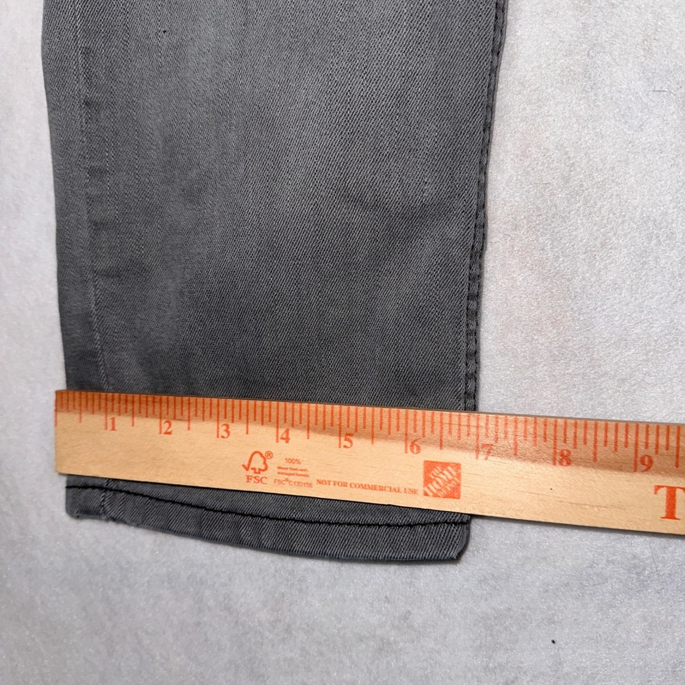 Levi's Jeans Mens 33x30 511 Slim Fit Gray Good Condition Stretch Denim - Picture 14 of 16